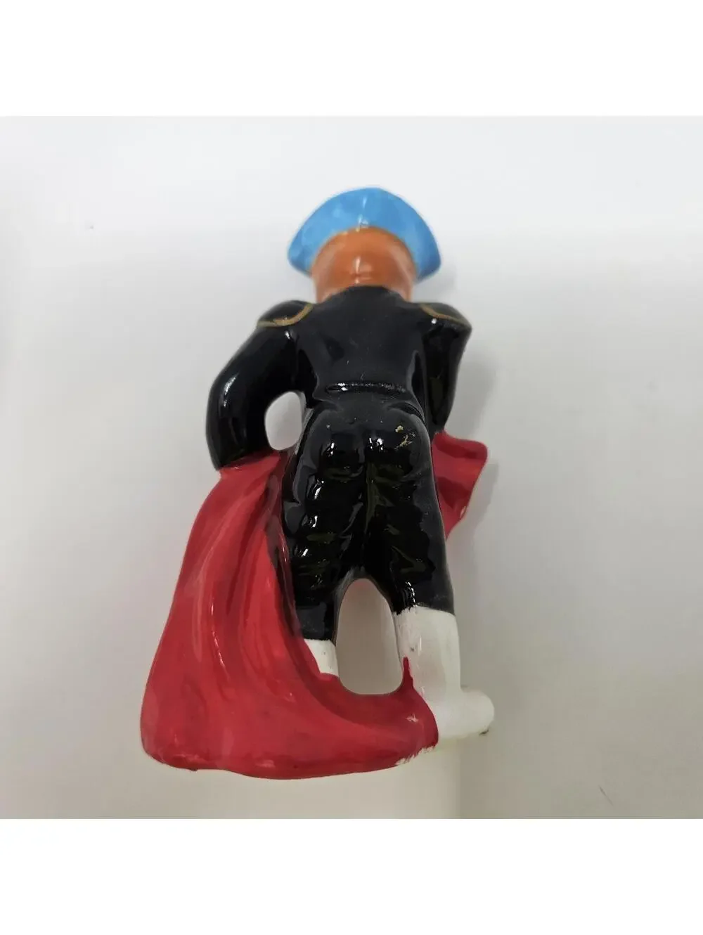 Vintage Fighting Bull & Matador Salt Pepper Shaker Set Japan, Toro!